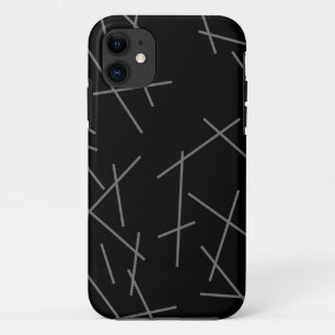 Modern, eenvoudig, rommelig, trendy grafisch lijnp Case-Mate iPhone case