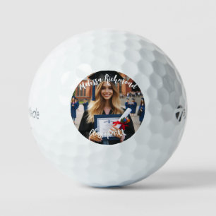 Modern eenvoudig Spaans fotoscript   Aangepast Golfballen