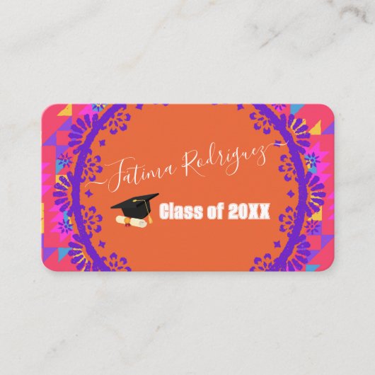 Modern eenvoudig Spaans Visitekaartje (Voorkant)