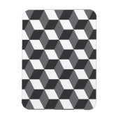 Modern, eenvoudig, stadsculppatroon magneet (Verticaal)