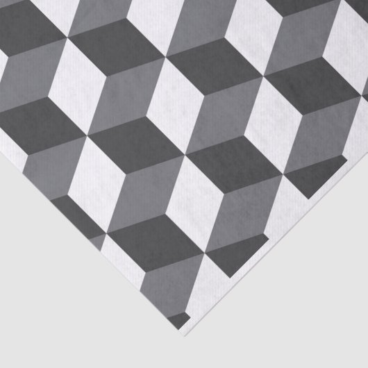 Modern, eenvoudig, stadsculppatroon tissuepapier (Detail)