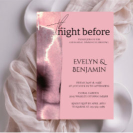 Modern, eenvoudig stoffig Roos repetitiediner Kaart