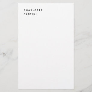Modern Eenvoudig Trendy Minimalistisch Briefpapier