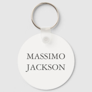 Modern Eenvoudig Trendy Minimalistisch Eenvoudig E Sleutelhanger