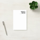 Modern Eenvoudig Trendy Minimalistisch Eenvoudig Post-it® Notes (Kantoor)