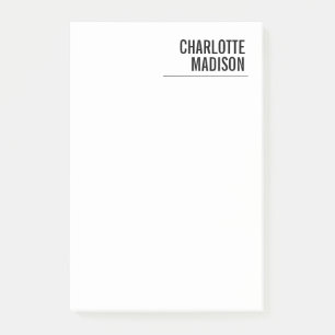 Modern Eenvoudig Trendy Minimalistisch Eenvoudig Post-it® Notes