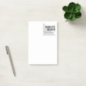 Modern Eenvoudig Trendy Minimalistisch Eenvoudig Post-it® Notes (Kantoor)
