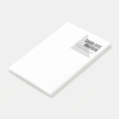 Modern Eenvoudig Trendy Minimalistisch Eenvoudig Post-it® Notes (Schuin)