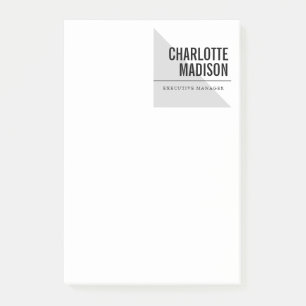 Modern Eenvoudig Trendy Minimalistisch Eenvoudig Post-it® Notes