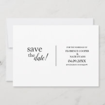 Modern, eenvoudig, typografie huwelijk