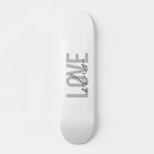Modern, eenvoudig, urban cool trendy design Love O Persoonlijk Skateboard