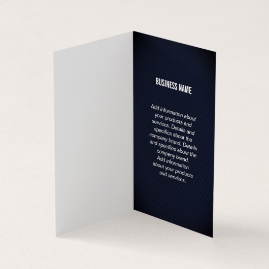 Modern | Eenvoudig Visitekaartje (Binnen)
