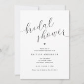 Modern eenvoudig Vrijgezellenfeest Kaart (Voorkant)