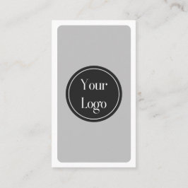 Modern eenvoudig wit grafiet minimalistisch visitekaartje