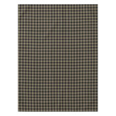 Modern Eenvoudig Zwart Bruin Buffel Plaid Tafelkleed (Voorkant)
