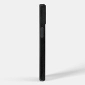 Modern Eenvoudig Zwart Minimalistisch Getextureerd Case-Mate iPhone Case (Achterkant / Rechts)