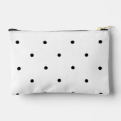 Modern eenvoudig zwart Polka Dot patroon Etui (Achterkant)