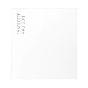 Modern Eenvoudig Zwart Wit Trend Minimalistisch Ee Notitieblok