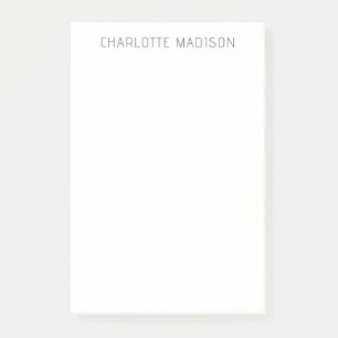 Modern Eenvoudig Zwart Wit Trend Minimalistisch Ee Post-it® Notes