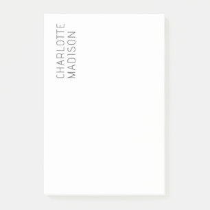 Modern Eenvoudig Zwart Wit Trend Minimalistisch Ee Post-it® Notes