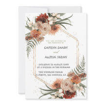 Modern Eenvoudige Neutrale Boho Bloemig