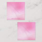 Modern Eenvoudige Sjabloon Elegant Roze Trendy (Voorkant / Achterkant)