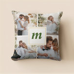 Modern Eerste Kerstmis Getrouwd Paar Foto Kussen<br><div class="desc">Creëer een elegante en moderne ambiance in uw huis met dit minimale, unieke en feestelijke Modern First Christmas Married Couple Photo Sierkussen. Deze gepersonaliseerde aandenken viert de mijlpaal van de pasgetrouwden, waardoor het een ideaal geschenk is voor het kerstseizoen of een persoonlijke en hartverwarmende touch toevoegt aan uw eigen decor....</div>