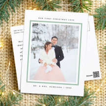 Modern Eerste Kerstmis Mr en Mrs Foto