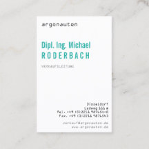 Modern, eerste, mit Monogram für Angeber