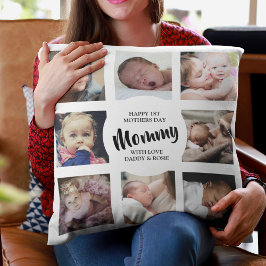 Modern | Eerste Moederdag | Fotocollage Kussen