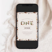 Modern Eerste Rodeo Western Boys 1e Verjaardag Kaart