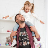 Modern | Eerste vaderdag | Foto-collage T-Shirt