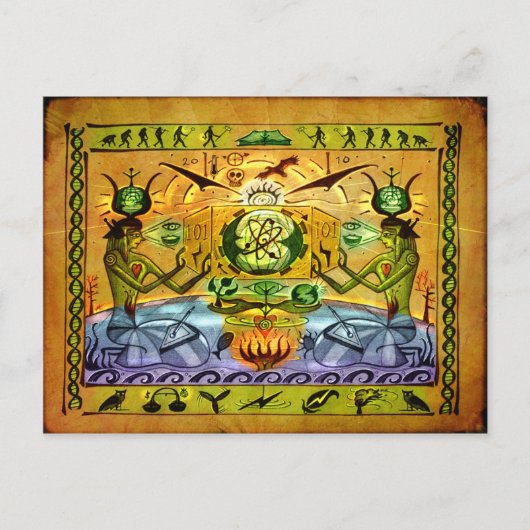 Modern Egypt briefkaart (Voorkant)