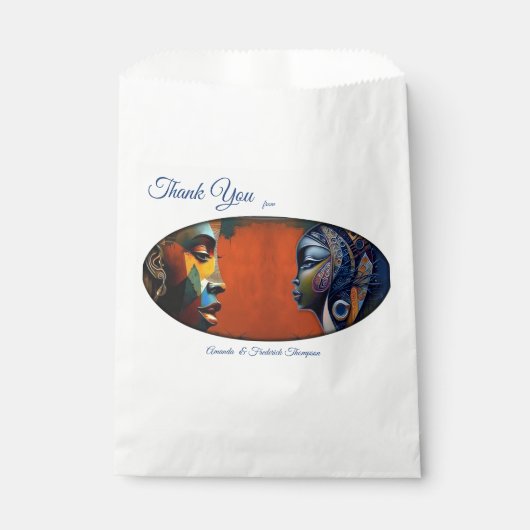 Modern Egyptisch, Islamitisch, Arabisch & Afrikaan Bedankzakje (Voorkant)