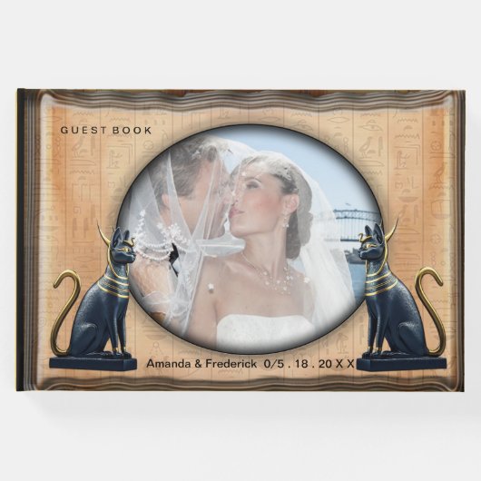 Modern Egyptisch, Islamitisch, Arabisch & Afrikaan Gastenboek (Voorkant)