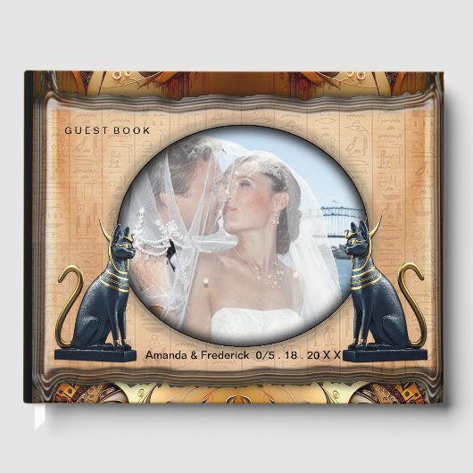 Modern Egyptisch, Islamitisch, Arabisch & Afrikaan Gastenboek (Voorkant)