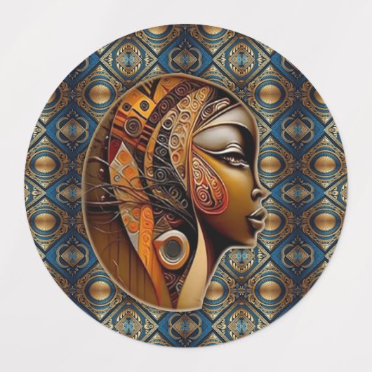 Modern Egyptisch, Islamitisch, Arabisch & Afrikaan Labels (Design 1)