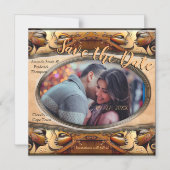 Modern Egyptisch, Islamitisch, Arabisch & Afrikaan Magnetische Uitnodiging (Voorkant)