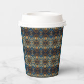 Modern Egyptisch, Islamitisch, Arabisch & Afrikaan Papieren Bekers (Achterkant)