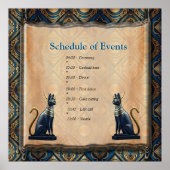 Modern Egyptisch, Islamitisch, Arabisch & Afrikaan Poster (Voorkant)