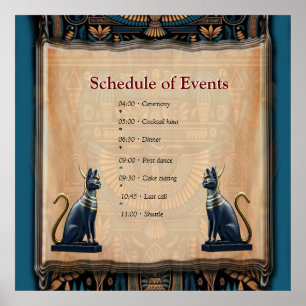 Modern Egyptisch, Islamitisch, Arabisch & Afrikaan Poster