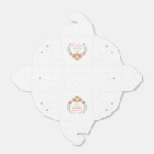 Modern Eid Mubarak Arabic Calligraphy Floral Lamp  Bedankdoosjes (Uitgevouwen)