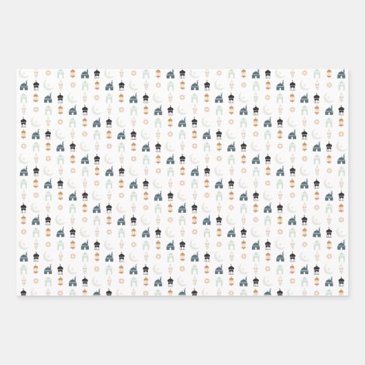 Modern Eid Mubarak cadeaupapier (Voorkant 2)