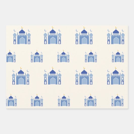 Modern Eid Mubarak cadeaupapier (Voorkant 2)
