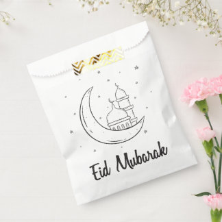 Modern Eid Mubarak Cute Eid Goodie Bag Bedankzakje