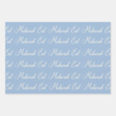 Modern Eid Mubarak Gift Wrapping Paper  (Voorkant 3)