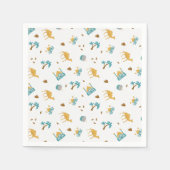 Modern Eid Mubarak Ramadan & Eid Napkins Servet (Voorkant)