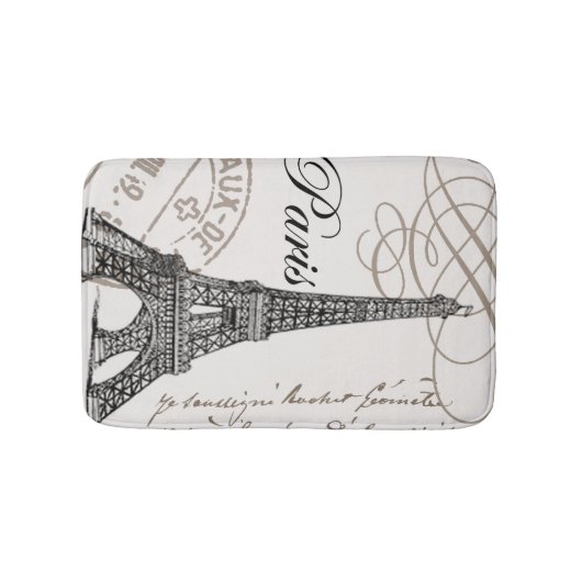 MODERN EIFFEL TOWER BADMAT (Voorkant)