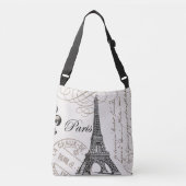 MODERN EIFFEL TOWER CROSSBODY TAS (Voorkant)