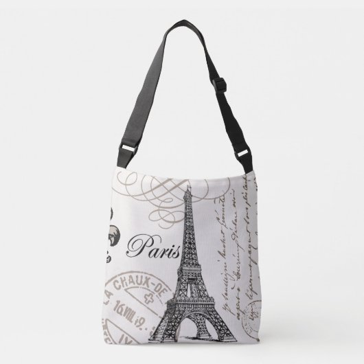 MODERN EIFFEL TOWER CROSSBODY TAS (Voorkant)